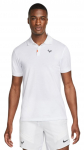 Meeste tennisepolo Nike Rafa Slim Polo - Valge
