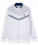 Meeste dressipluus Lacoste Tennis x Daniil Medvedev After Match Jacket - Valge