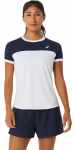 Naiste T-s&auml;rk Asics Court Short Sleeve Top - Valge