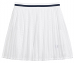 Naiste tenniseseelik Wilson Team Pleated Skirt - Valge