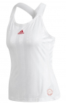 Naiste tennisetopp Adidas Y-Tank ENG W - Valge