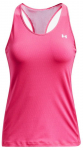 Naiste tennisetopp Under Armour HeatGear Armour Racer Tank - Roosa