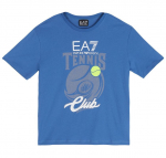 Poiste T-s&auml;rk EA7 Boy Jersey T-Shirt - Sinine