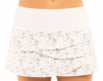 Naiste tenniseseelik Lucky in Love Novelty Fiesta Scallop Skirt - Valge