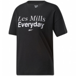 Naiste T-s&auml;rk Reebok Les Mills Graphic Tee - Must