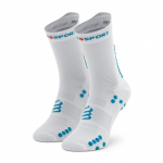 Tennisesokid Compressport Pro Racing Socks v4.0 Run High 1P - Valge