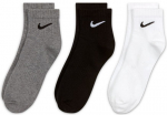 Tennisesokid Nike Everyday Lightweight Ankle 3P - Mitmev&auml;rviline