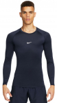 Kompressioonriided Nike Pro Dri-FIT Tight Long-Sleeve Fitness Top - Sinine