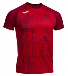 Meeste T-s&auml;rk Joma Elite IX Short Sleeve T-Shirt M - Punane
