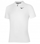 Meeste tennisepolo Mizuno Frontier Shadow - Valge