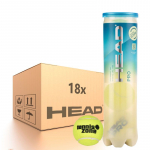 Tennisepallid karbis Head Pro LOGO Tennis Zone - 18 x 4B