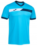 Meeste T-s&auml;rk Joma Court Short Sleeve T-Shirt - T&uuml;rkiissinine