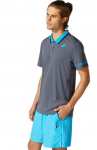 Meeste tennisepolo Asics Padel M Polo Shirt - Hall