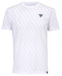 Meeste T-s&auml;rk Tecnifibre Graphic Stretch - Valge