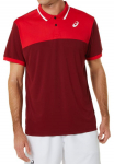 Meeste tennisepolo Asics Court Polo Shirt - Punane