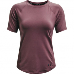 Naiste T-s&auml;rk Under Armour Women's UA Rush HeatGear Mesh Short Sleeve - Lilla