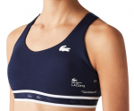 Topp Lacoste SPORT Criss-Crossing Straps Sports Bra - Sinine