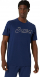 Meeste T-s&auml;rk Asics Logo Short Sleeve T-Shirt - Sinine