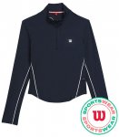 Naiste T-s&auml;rgid (pikkade k&auml;istega) Wilson Brentwood Half-Zip Longsleeve - Sinine