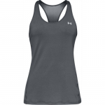 Naiste tennisetopp Under Armour HeatGear Armour Racer Tank - Hall