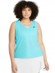 Naiste tennisetopp Nike Court Dri-Fit Victory Tank Plus Line W - Sinine