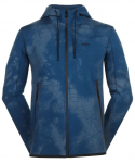 Meeste dressipluus BOSS Zip-Up With Decorative Reflective Artwork - Sinine