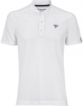 Meeste tennisepolo Tecnifibre Polo Pique - Valge