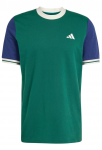 Meeste T-s&auml;rk Adidas Heritage Tennis - Roheline