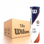 Tennisepallid karbis Wilson Roland Garros Clay - 18 x 4B