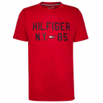 Meeste T-s&auml;rk Tommy Hilfiger Graphic S/S Training Tee - Punane