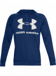 Poiste džemper Under Armour Rival Fleece Hoodie - Sinine