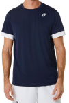 Meeste T-s&auml;rk Asics Court Short Sleeve Top - Sinine