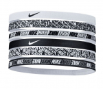 Peapael Nike Printed Headbands 6PK - Valge