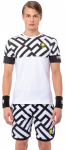 Meeste T-s&auml;rk Hydrogen Tech Labyrinth Tee - Valge