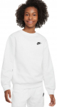 T&uuml;drukute džemper Nike Kids Sportswear Club Fleece Hoodie - Valge