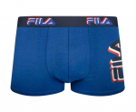 Meeste Bokserid Fila Boxer Elastic Logo 1P - Sinine