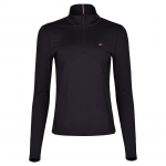 Naiste tennisejakk Tommy Hilfiger Essentials Slim Half Zip LS - Must