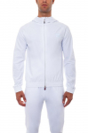 Meeste dressipluus Hydrogen Tech FZ Sweatshirt Skull - Valge