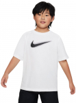 Poiste T-s&auml;rk Nike Kids Dri-Fit Multi+ Top - Valge