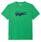 Meeste T-s&auml;rk Lacoste Tennis x Daniil Medvedev - Roheline