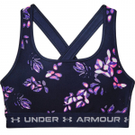 Topp Under Armour Women's Armour Mid Crossback Printed Sports Bra - Sinine