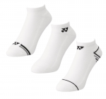 Tennisesokid Yonex Low Cut 3P - Valge