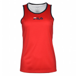 Naiste tennisetopp Fila Top Amber W - Punane