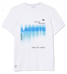Meeste T-s&auml;rk Lacoste x Daniil Medvedev T-Shirt - Valge