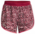 Naiste tennise&scaron;ortsid Under Armour Women's Under Armour Fly By 2.0 Printed Short - Punane