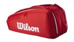 Tennise kotid Wilson Super Tour 9 PK 2025 - - Punane
