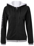 Naiste tennisejakk Wilson Team II FZ Hoody W - Must