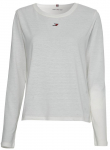 Naiste T-s&auml;rgid (pikkade k&auml;istega) Tommy Hilfiger Long Sleeve Mesh Tee - Valge