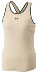 Naiste tennisetopp Yonex RG Tank - Beež