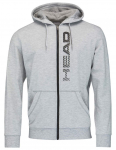 Meeste dressipluus Head Club Fynn Hoodie FZ M - Hall